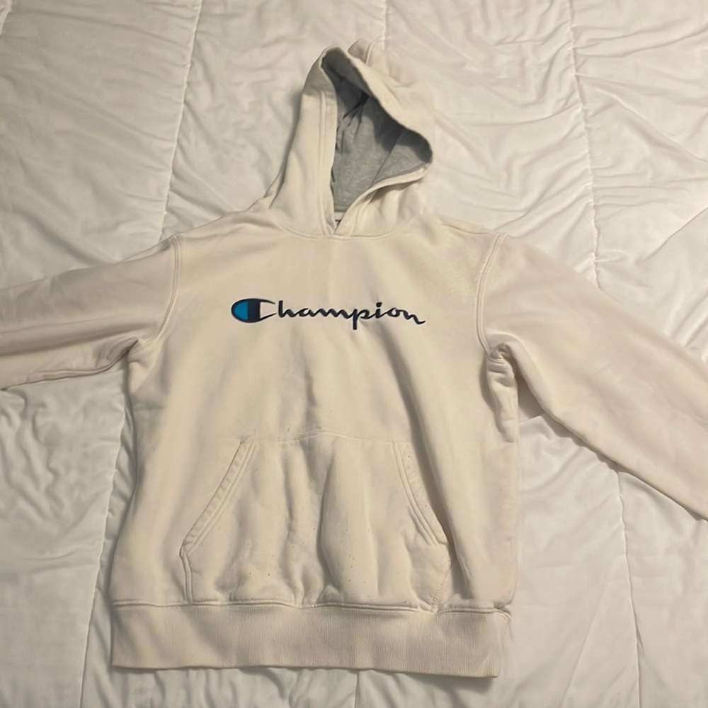 Cream Champion  hoodie